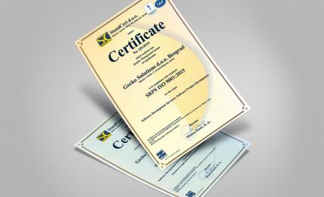 Certificates